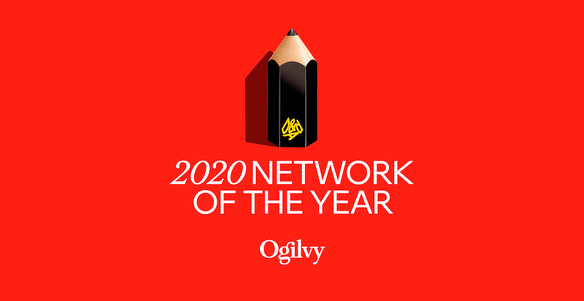 Ogilvy nombrada Red del Año en el D&AD 2020