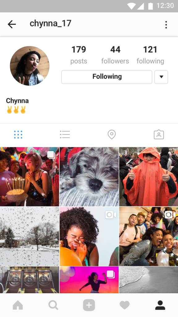 4. Instagram - Profile Icon