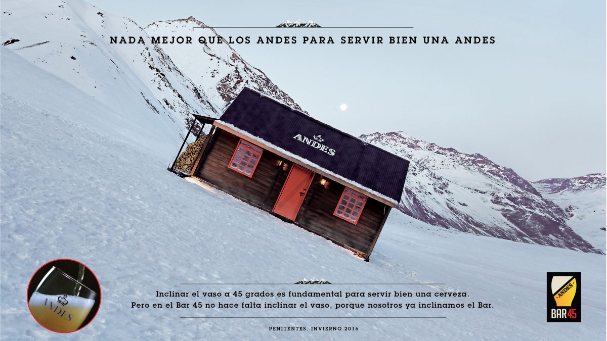 Saatchi & Saatchi presenta “Andes Bar 45” su nuevo trabajo para Cerveza Andes