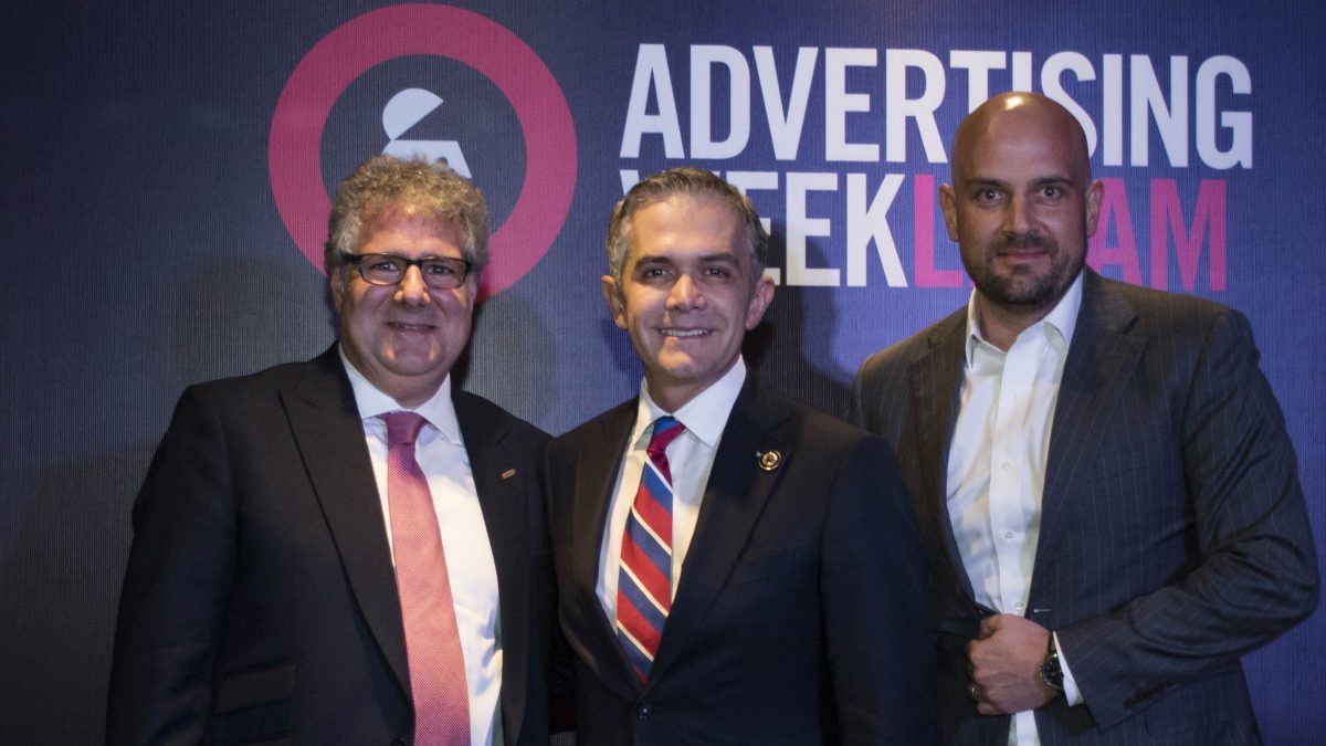 El Jefe de Gobierno de la CDMX Miguel Ángel Mancera da la bienvenida junto con líderes globales de la industria a Advertising Week LATAM