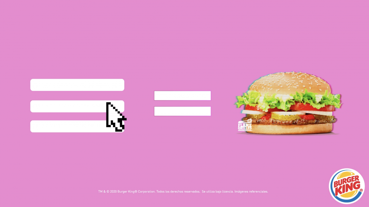 Burger King Chile invita a intercambiar el botón de hamburguesa de cualquier sitio web por Whoppers gratis.