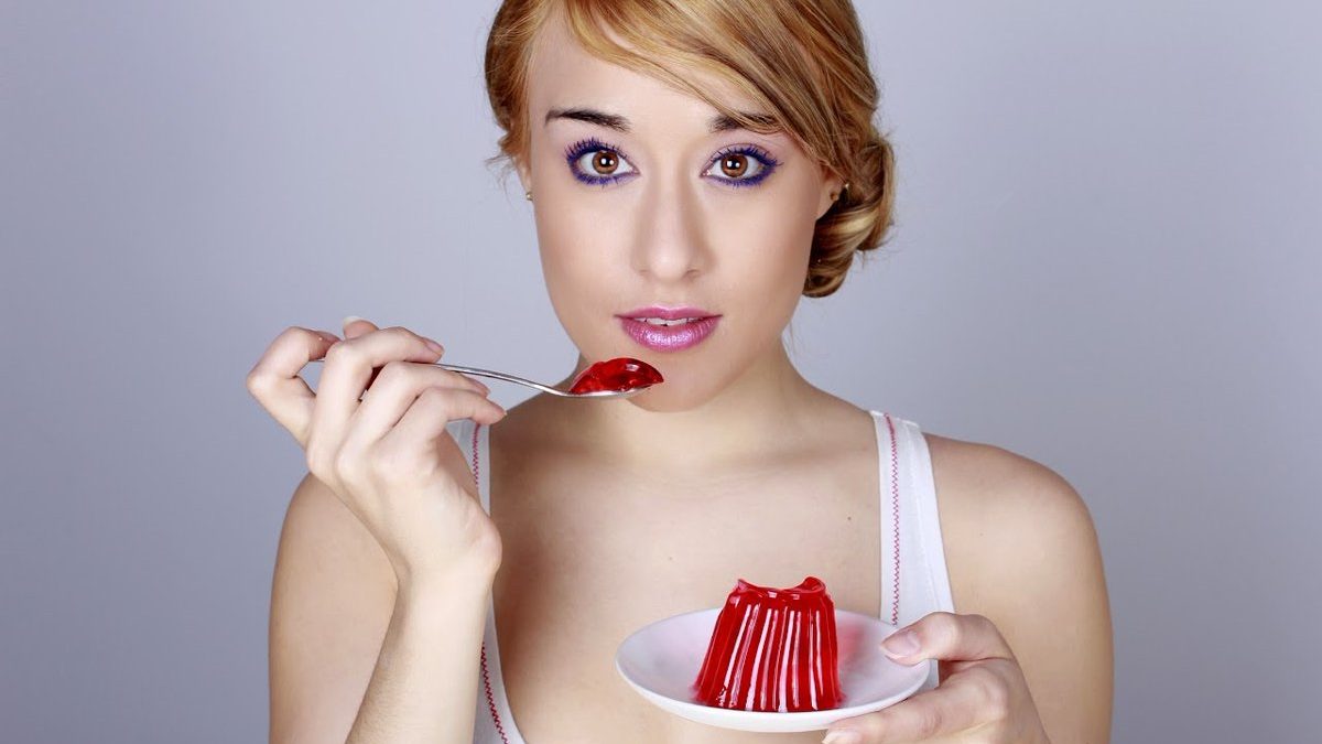 Comer gelatina te hace más creativo
