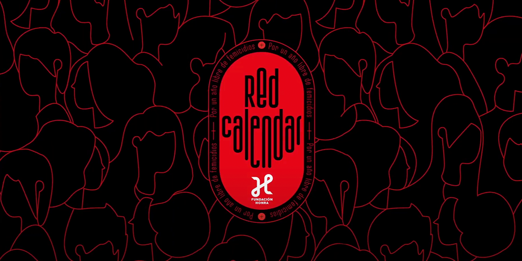 Red Calendar la iniciativa de Fundación Honra que busca visibilizar los más de 60 femicidios de 2020
