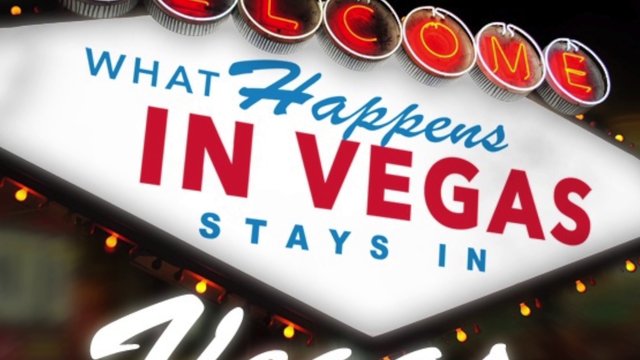 La idea que pasa en Las Vegas, se queda en Las Vegas