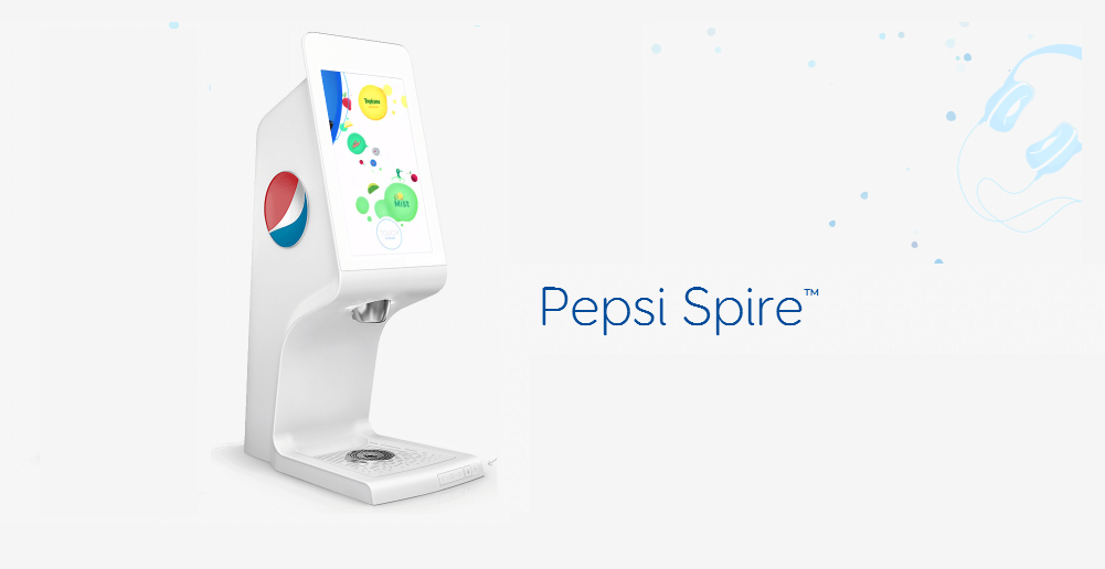 Pepsi Spire, tu barman personal