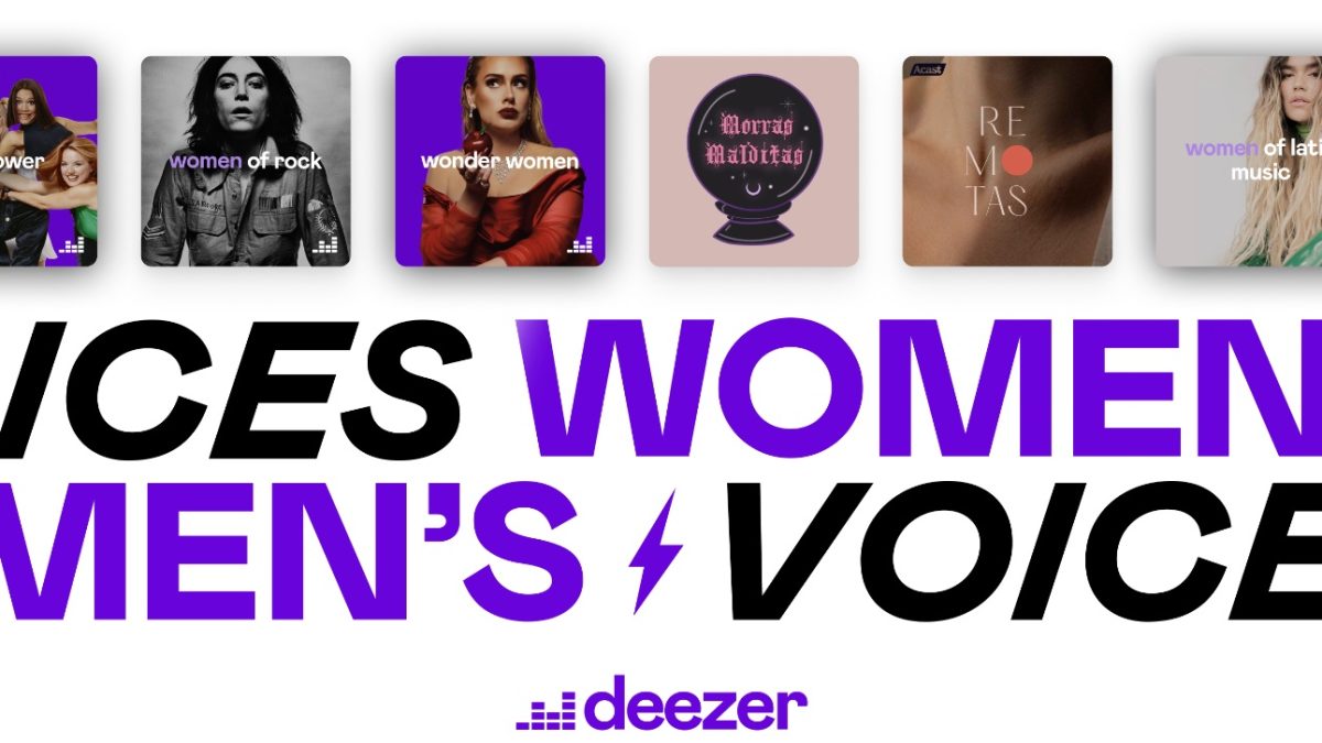 Deezer da visibilidad a las mujeres en su plataforma con el apoyo a talentos emergentes, un filtro en Flow y playlists